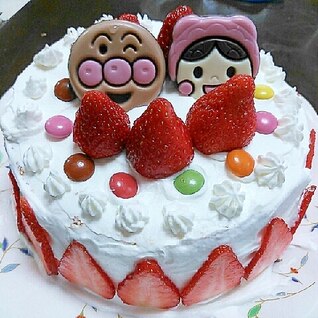 アンパンマン♪お誕生日ケーキ♪